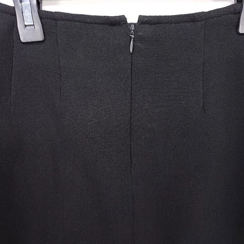 VIntage Chado Wool Skirt Silk Lining Pockets Size 4 Pockets Professional Career - Picture 7 of 14